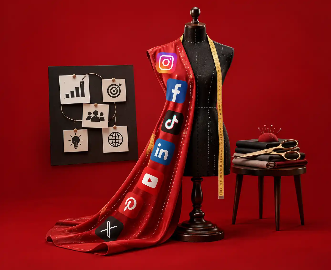 Tailored social media marketing strategy