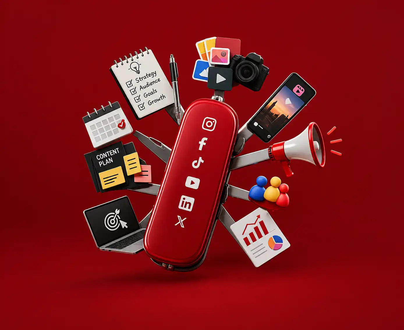 Complete social media marketing services