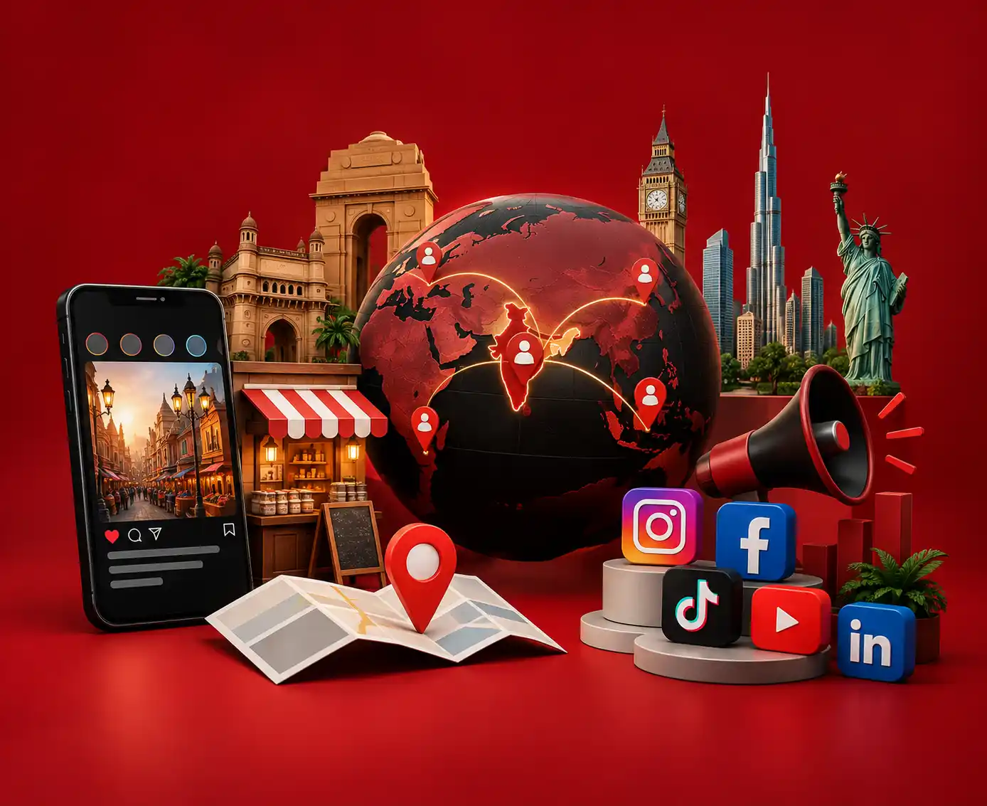 Local social media marketing expertise
