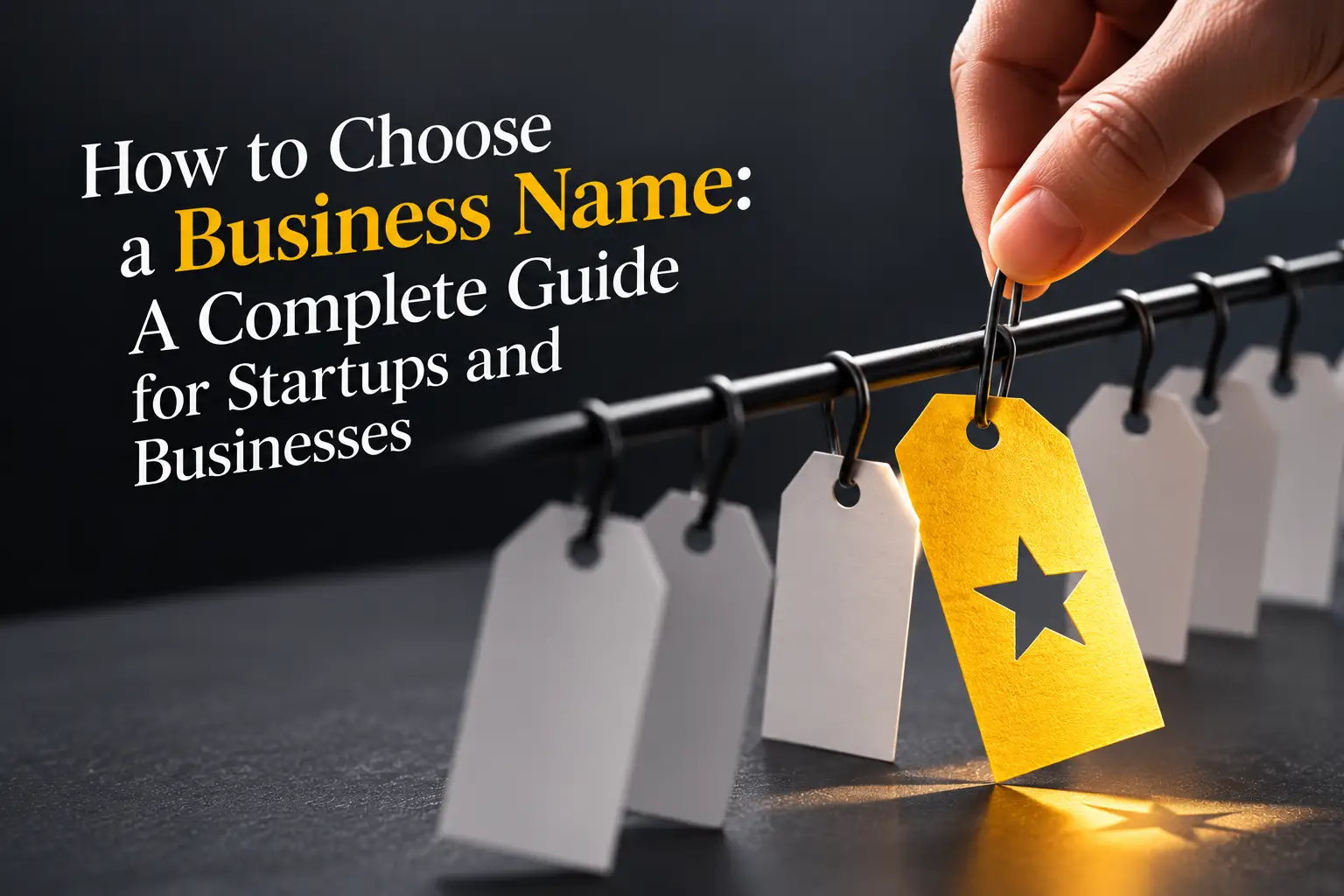 How to Choose a Business Name: A Complete Guide for Startups