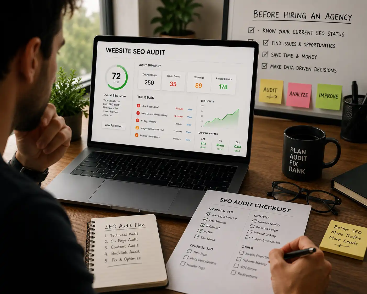 How to Do a Website SEO Audit Before Hiring an Agency