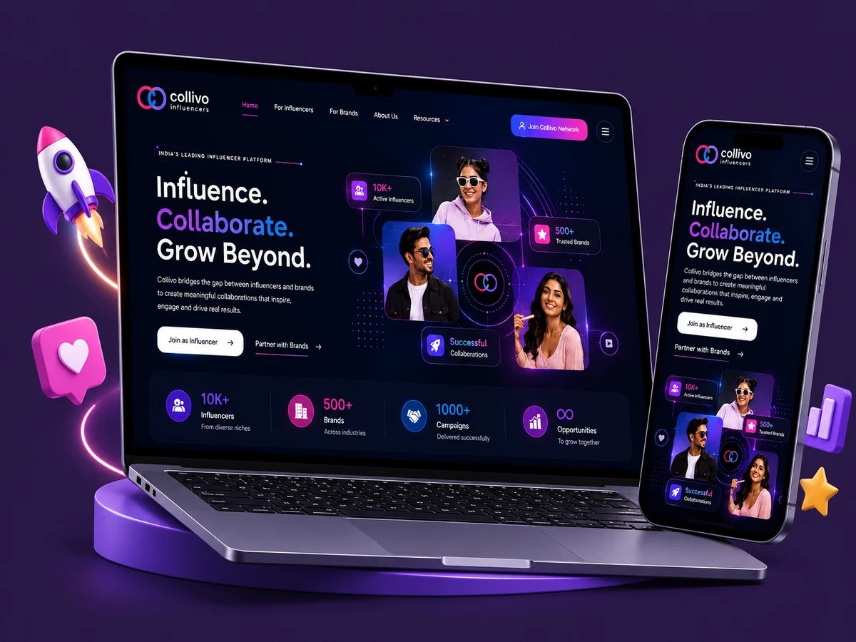 Big Beans Digital website development portfolio